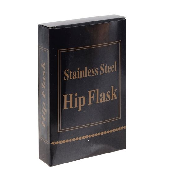 Фляжка, 200 мл, Д9,5 Ш2 В12,5 см