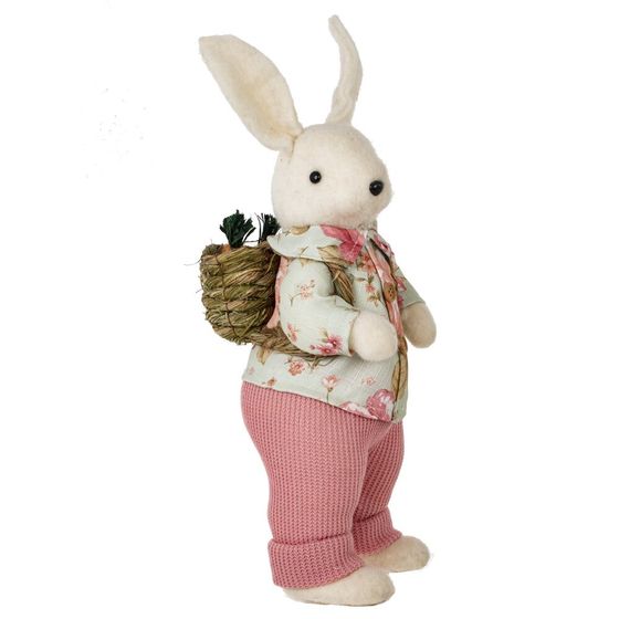 Фигурка декоративная "Заяц", L13 W16 H44 см