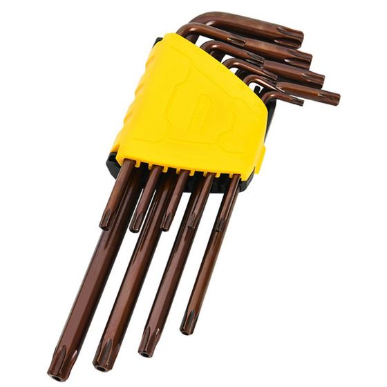 Набор ключей шестигранных &quot;TORX&quot; Deli DL230707G 9шт T10,T15,T20,T25,T27,T30,T40,T45,T50