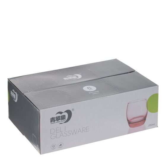 Стакан 250 мл, L8 W8 H8 см