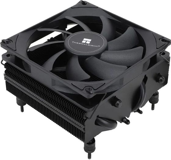 Кулер для процессора Thermalright AXP-90 X53 Black Soc-AM5/AM4/1200/1700/1851 черный 4-pin 22.4dB Al+Cu 330gr Ret (AXP-90-X53-BLACK)