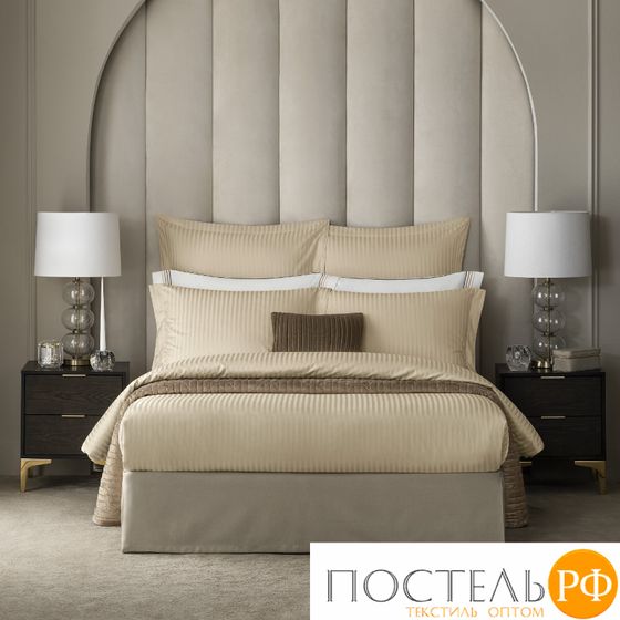 TOGAS  КПБ ЛАРЬЕ экрю 145x200/180x220/50x70-2, 4пр, 100% хлопок жаккард