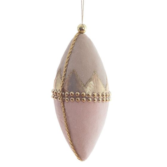 Украшение новогоднее  &quot;Сосулька&quot;, L8 W8 H17 см, 4в.