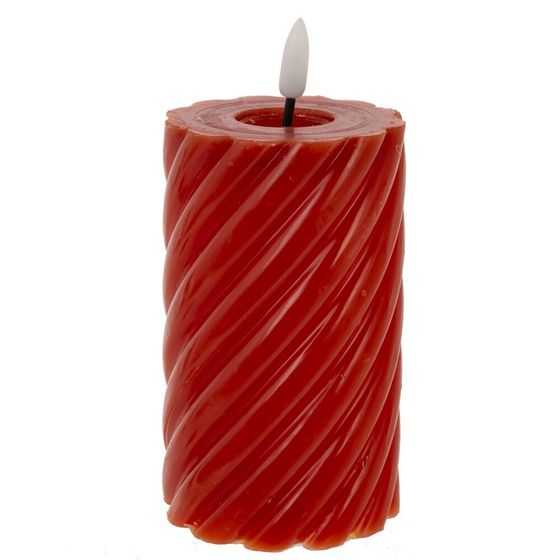 Изделие декоративное &quot;Свеча&quot; (подсветка, 3xААА н/п), L7,5 W7,5 H15,5 см