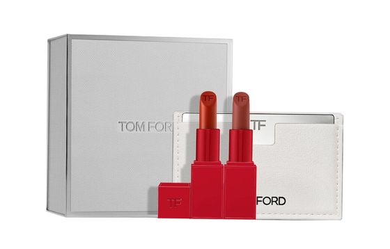 TOM FORD Two-Tone Lipstick Box Makeup Sets Easy To Blend Complexion 2 Pcs Pack