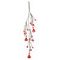 Изделие декоративное подвесное &quot;Ветка&quot;, L5,5 W1,5 H76 см