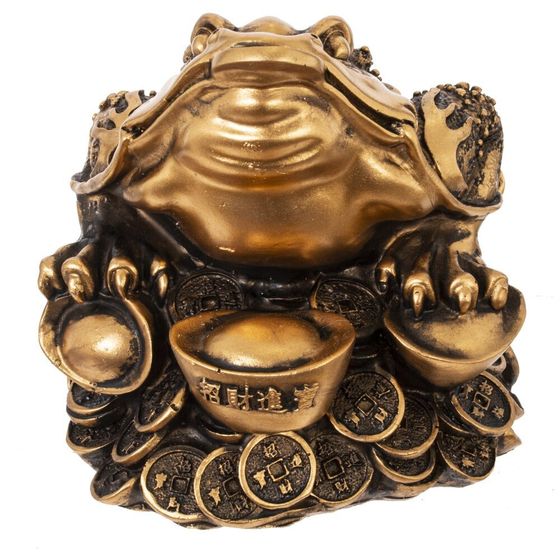 Фигурка декоративная &quot;Лягушка денежная&quot;, L10 W12,5 H10,5 см