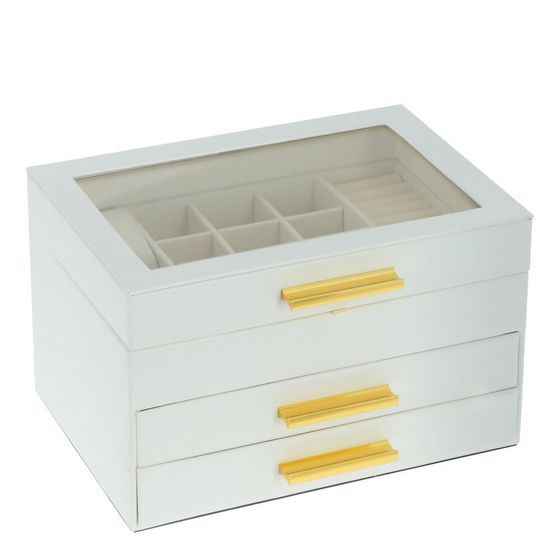 Шкатулка для украшений, Д26 Ш18,5 В16 см