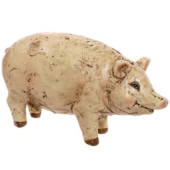 Фигурка декоративная &quot;Свинка&quot;, Д11 Ш4 В9 см, 2в