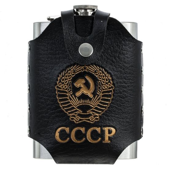 Фляжка в чехле, 250 мл, Д10,5 Ш3 В14 см