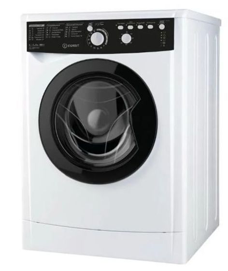Стиральная машина Indesit EWSB 5085 BK CIS белый, 5кг, 800об/мин