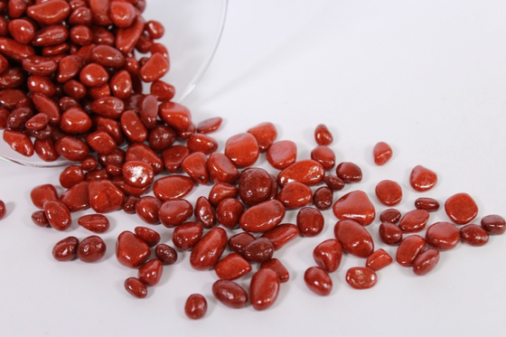 !09 Галька цветная крупная 400 г., цвет коричневый