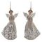Фигурка декоративная подвесная "Ангел",   L5 W3,5 H9,5 см, 2в.