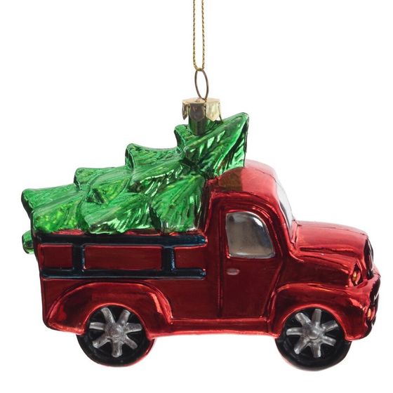 Украшение новогоднее &quot;Машинка&quot;, L12 W5 H10 см, 3в.