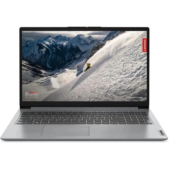 Ноутбук Lenovo IdeaPad 1 15AMN7, 15.6&quot;, R3 7520U, 8 Гб, SSD 512 Гб, AMD, noOS, серый