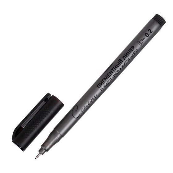 Ручка капиллярная для черчения ЗХК &quot;Сонет&quot; линер 0.2 мм, чёрный, 2341645
