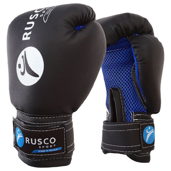 Перчатки боксёрские RUSCO SPORT, детские, 4 унции, цвет чёрный