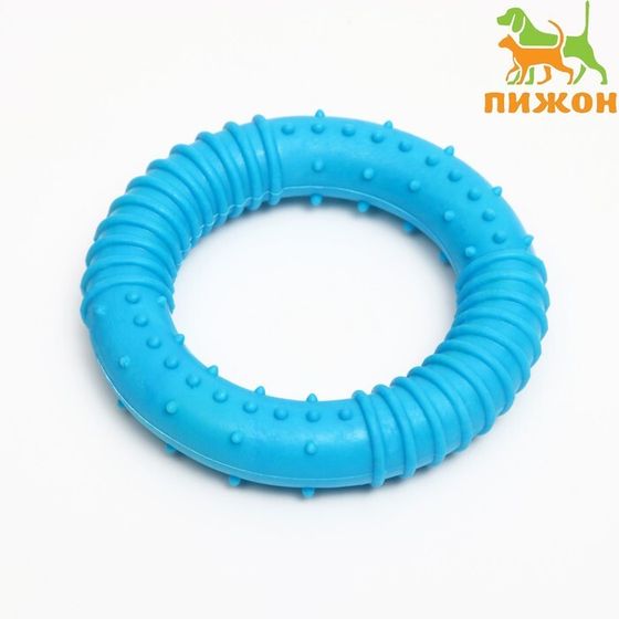 Игрушка жевательная &quot;Кусочек солнца&quot;, TPR, 8 см, голубая