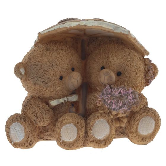 Фигурка декоративная &quot;Медвежата&quot;, Д11 Ш8,5 В9 см, 2в.