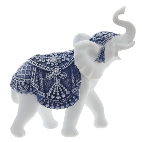 Фигурка декоративная "Слон", L15 W6 H14 см