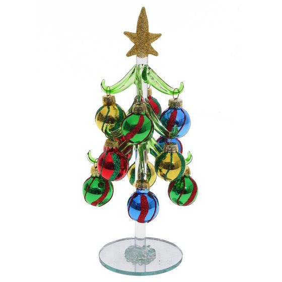 Изделие декоративное Ёлочка", L9 W9 H20 см, 4в.