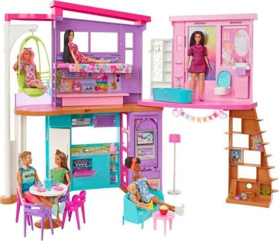 Mattel Barbie Wakacyjny domek HCD50