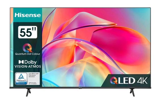 Телевизор QLED 55&quot; Hisense 55E7KQ черный 4К SmartTV VIDAA