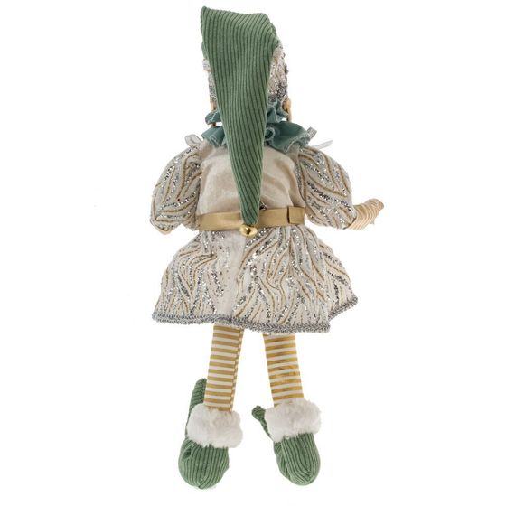 Игрушка набивная &quot;Эльф&quot; (муз, движ), L15 W11 H43 см (полка 23 см.)