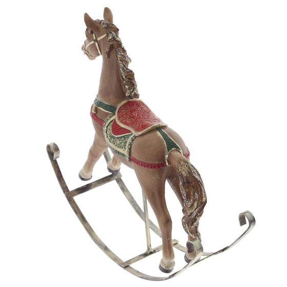 Фигурка декоративная &quot;Лошадка-качалка&quot;, L30 W8 H26,5 см
