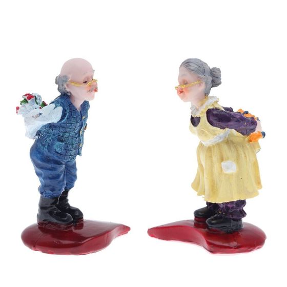 Фигурка декоративная &quot;Бабушка/Дедушка&quot;, L7 W5 H10,5 см, 2в.