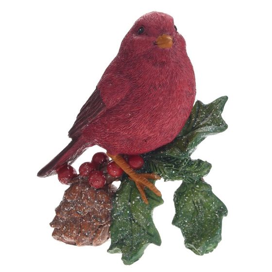 Фигурка декоративная "Птичка", L11 W7 H13,5 см, 2в.