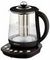 Чайник электрический Kelli KL-1377 1.6л 2200Вт черный (стекло)