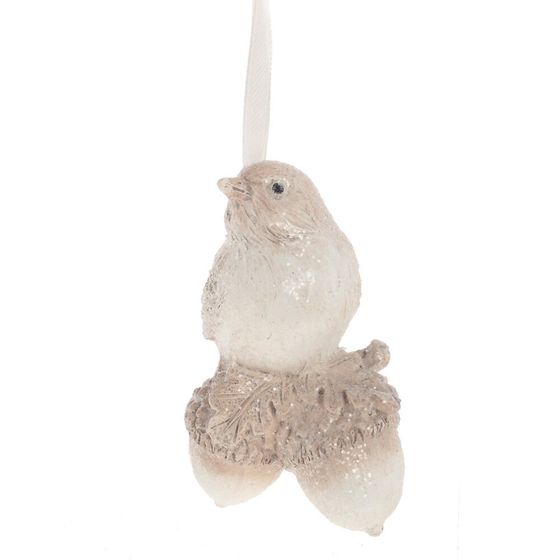 Украшение новогоднее &quot;Птичка&quot;, L7,5 W4,5 H10 см, 2в.