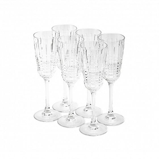 Набор бокалов для шампанского RENDEZ-VOUS 6шт 170мл