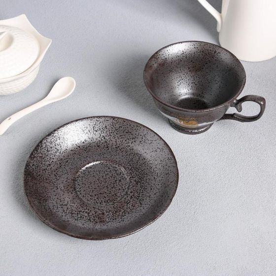 !09 Чайная пара «Насладись моментом», 250 мл