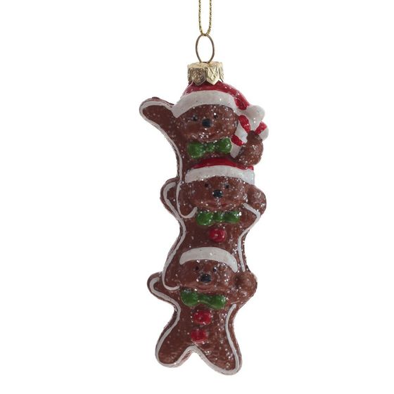 Украшение новогоднее &quot;Пряник&quot;, L5 W2,5 H12,5 см, 2в.