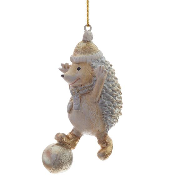 Изделие декоративное подвесное &quot;Ёжик&quot;, L3 W4,5 H9,5 см, 2в.