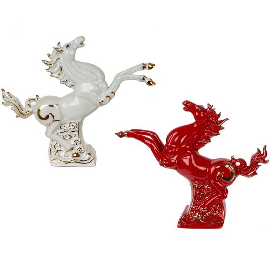 Фигурка декоративная &quot;Лошадь&quot;, L17,5 W4,5 H15,5 см, 2в.