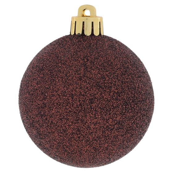 Набор из 6шт Украшение новогоднее &quot;Шар&quot;, D 6 см, L17,5 W6 H11,5 см