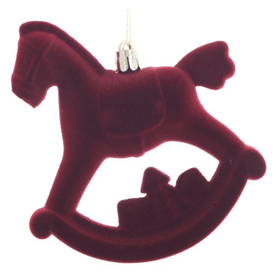 Набор из 2шт, Украшение новогоднее &quot;Лошадка&quot;, L10 W5 H11 см