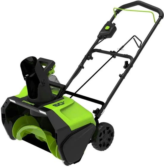 Снегоуборщик аккумуляторный GreenWorks GD60PST 60V 51*25см без АКБ и ЗУ (2602907)