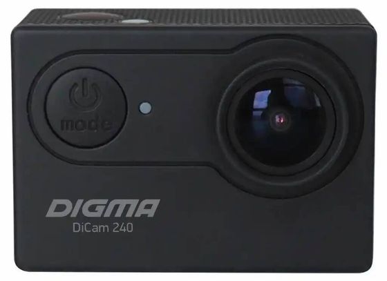 Экшн-камера Digma DiCam 240 черный