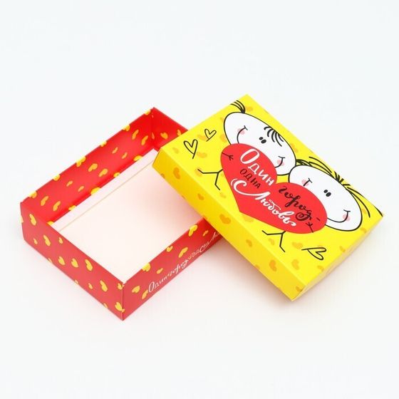 !Подарочная коробка 2 штуки &quot;Один город,одна любовь&quot;, 16,5 х 12,5 х 5,2 см.