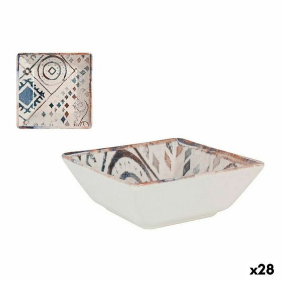 миска La Mediterranea Греция Фарфор Синий Сердолик 13 x 13 x 5 см (28 шт.)