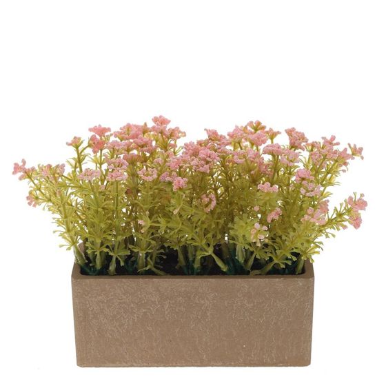 Цветочная композиция, L21 W13 H16 см, 2в.