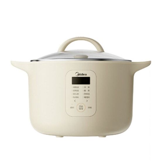 Midea MD-DZC3006 Electric Stew Pot 304 Stainless Steel Liner Large Capacity Household Use