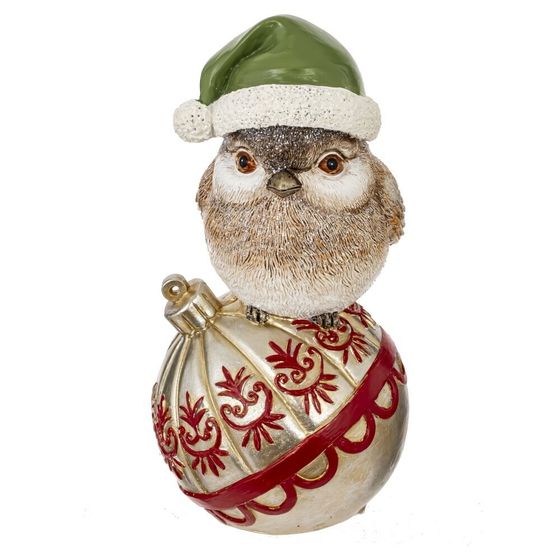 Фигурка декоративная &quot;Птичка&quot;, L10 W10 H20 см, 2в.