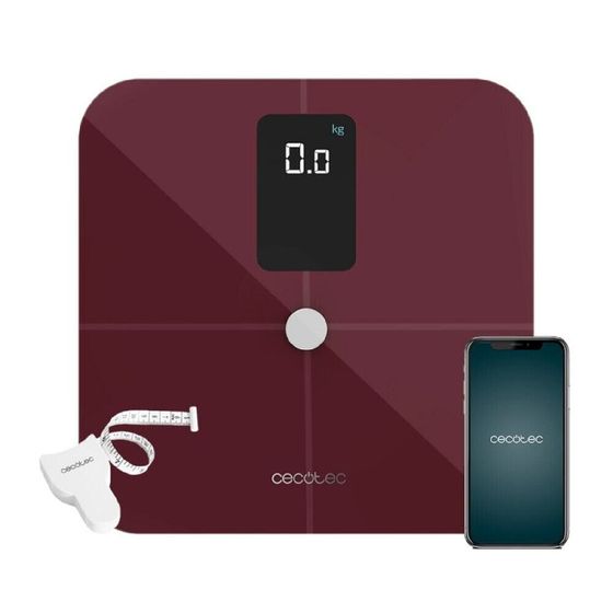 CECOTEC Precision 10400 Smart Healthy Vision Garnet Scale