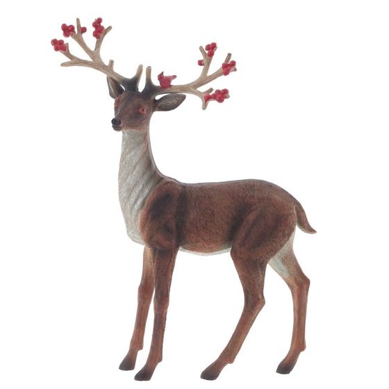 Фигурка декоративная &quot;Олень&quot;, L25 W8,5 H35 см