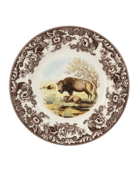 Woodland Bison Dinner Plate